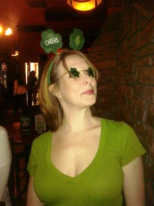 Laura on St. Patrick's Day 2010