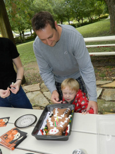 Evan and Daddy